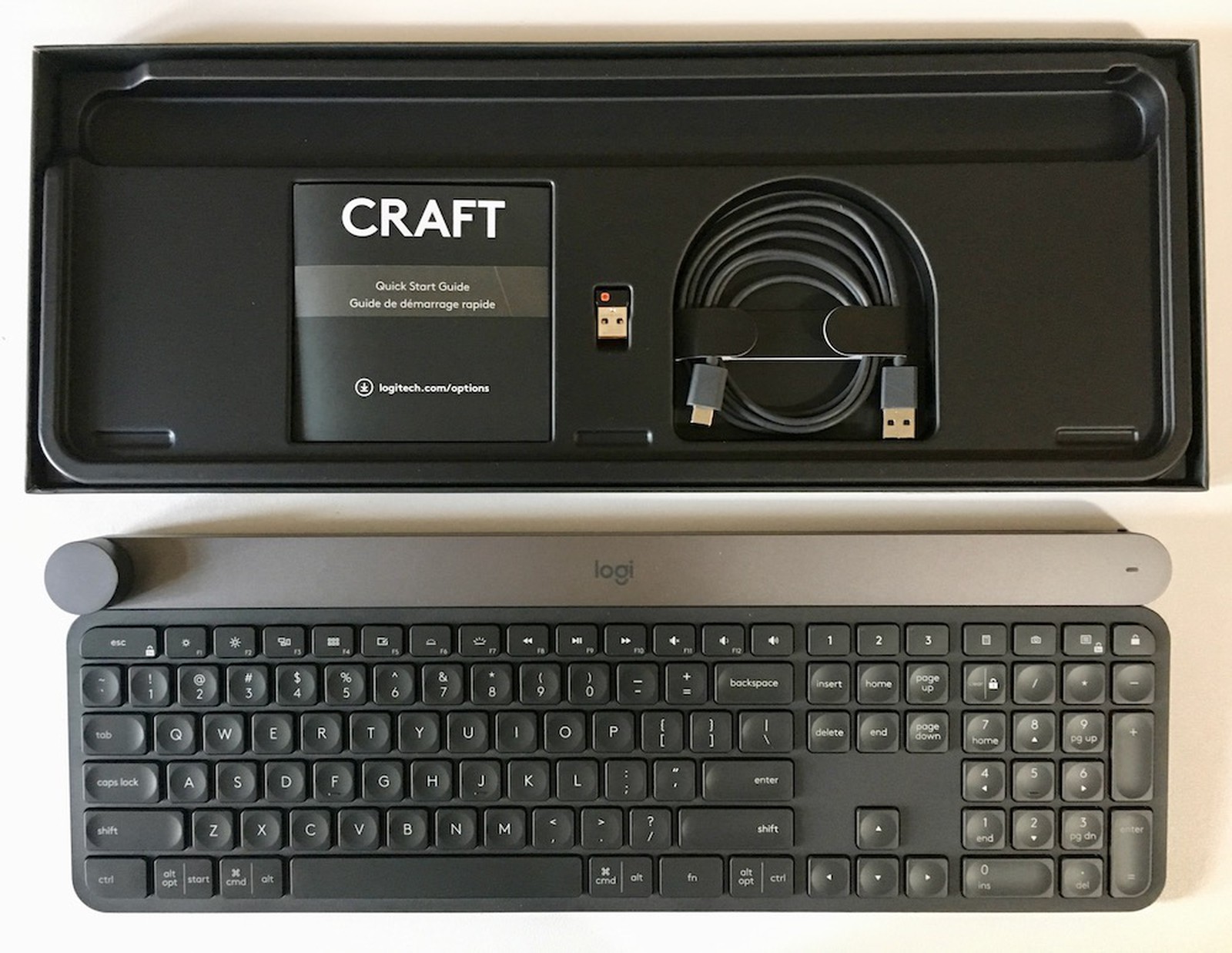 Как настроить клавиатуру logitech craft