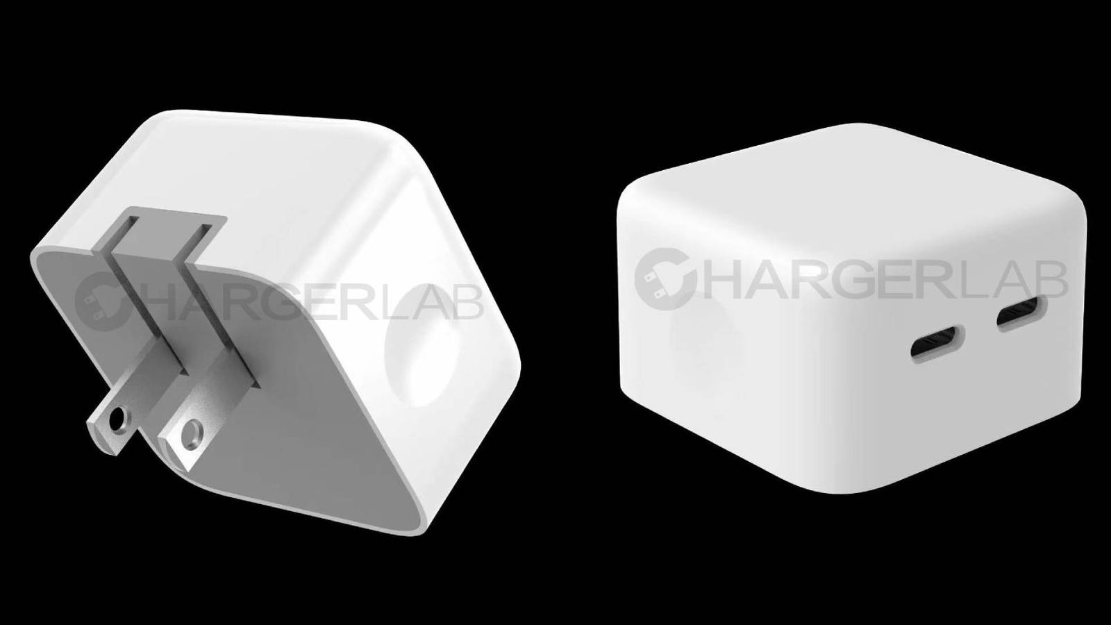 Apple Tête de Chargeur iPhone ou Samsung 2 Ports USB-C 35W - Mermoz