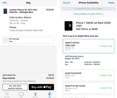 Apple Store App Now Supports Touch Id For Authenticating Payments With Apple Id Macrumors