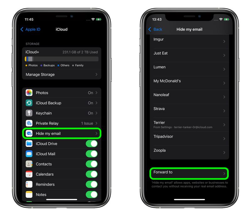 iOS 15: How to Use Hide My Email - MacRumors