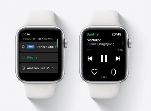 spotify on iwatch 4