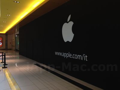 apple store porta di roma barrier