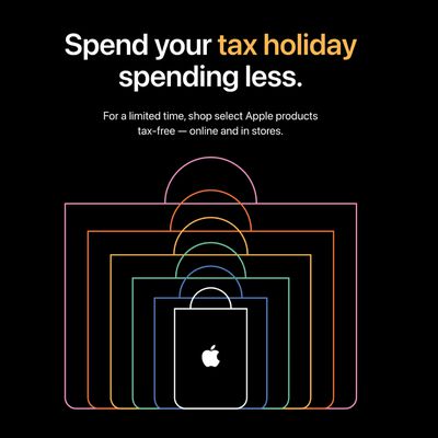Apple 2023 Sales Tax Holidays