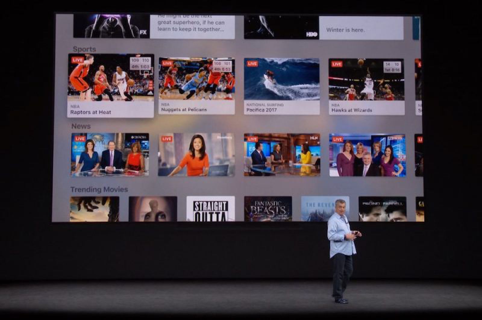 Live News Section in Apple's TV App Rolls Out to US Users - MacRumors