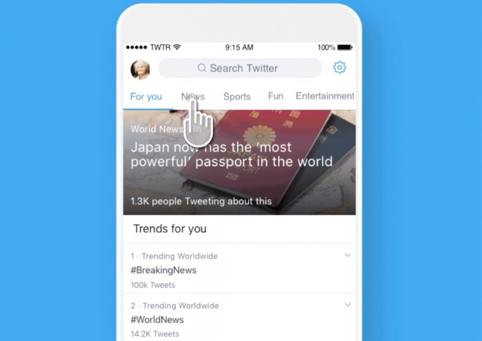 Twitter App S Explore Tab Begins Sorting Trending Tweets By Topic In The U S Macrumors