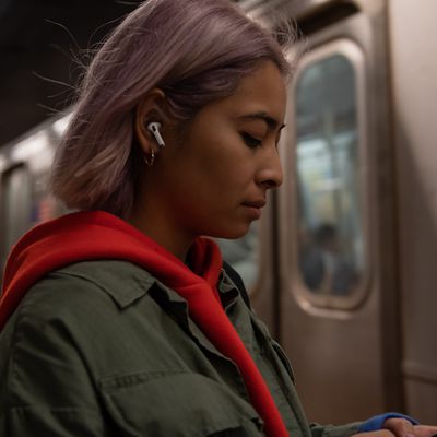 airpods pro person