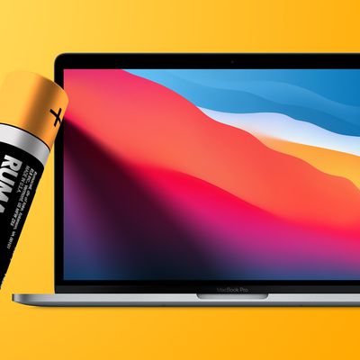 big sur battery feature yellow