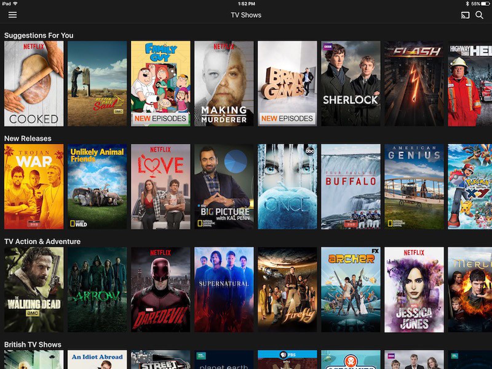 Netflix Ipad App