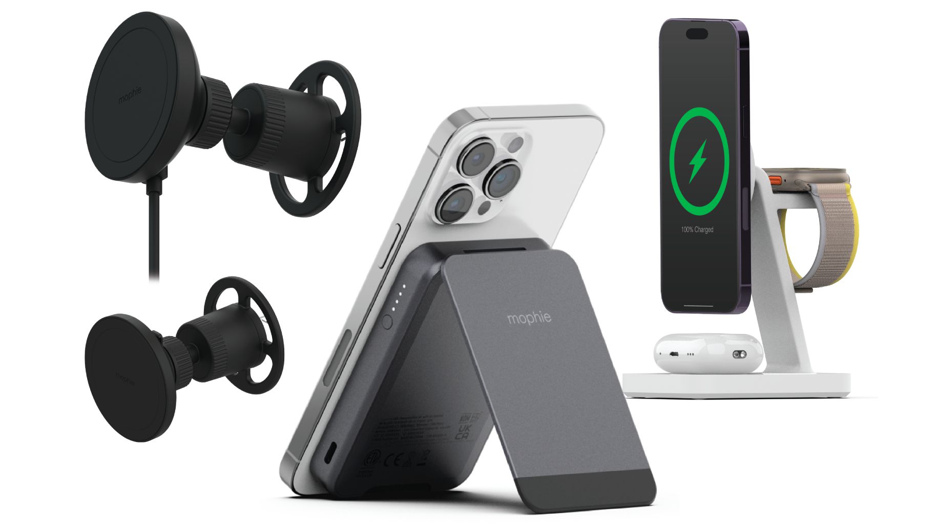 photo of Mophie Launches Qi2 Wireless Charger Lineup image