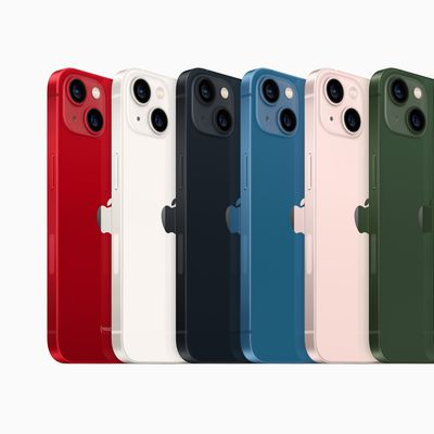 Apple iPhone 13 colors lineup 2022