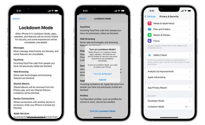 Lockdown Mode iOS 16 - اپل حالت قفل جدید را در iOS 16 با سطح امنیتی «افراطی» اعلام کرد
