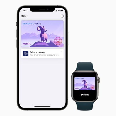 apple wallet drivers license