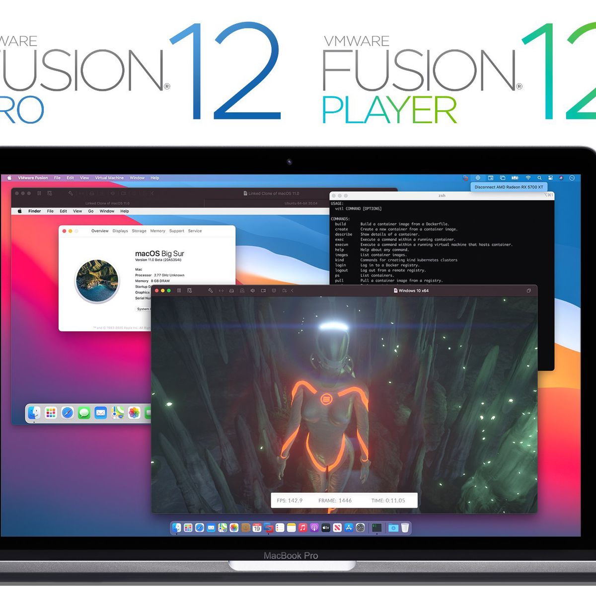 FUSION-PC complete guide : DOS/VマシンをMac… vmware_fusion_12_pro_player.jpg