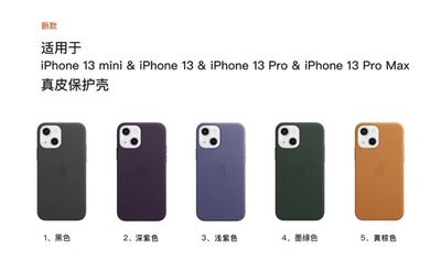 Images Allegedly Show New iPhone 13 Case Colors Ahead of Apple Event ...