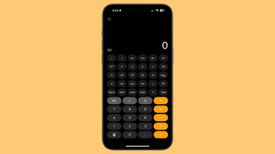 Calculadora científica iOS 18