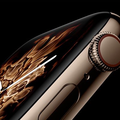apple watch series 4 flames