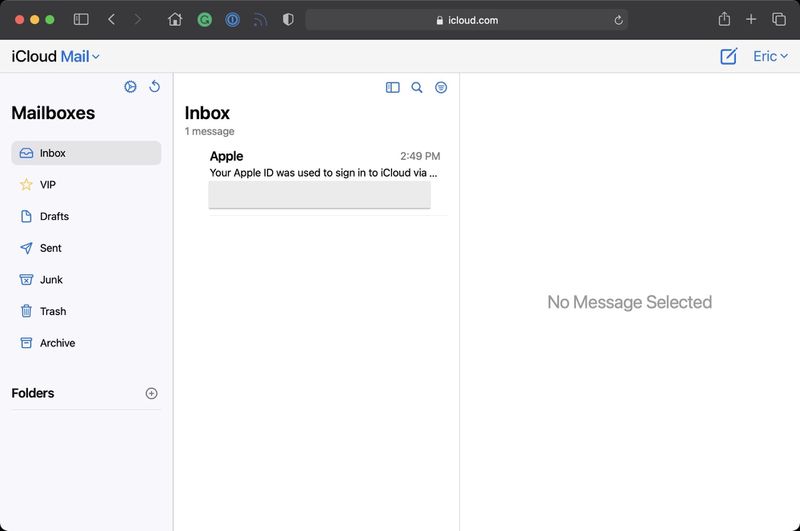 Web-Based iCloud Mail Redesign, Hide My Email, and Custom Domain ...