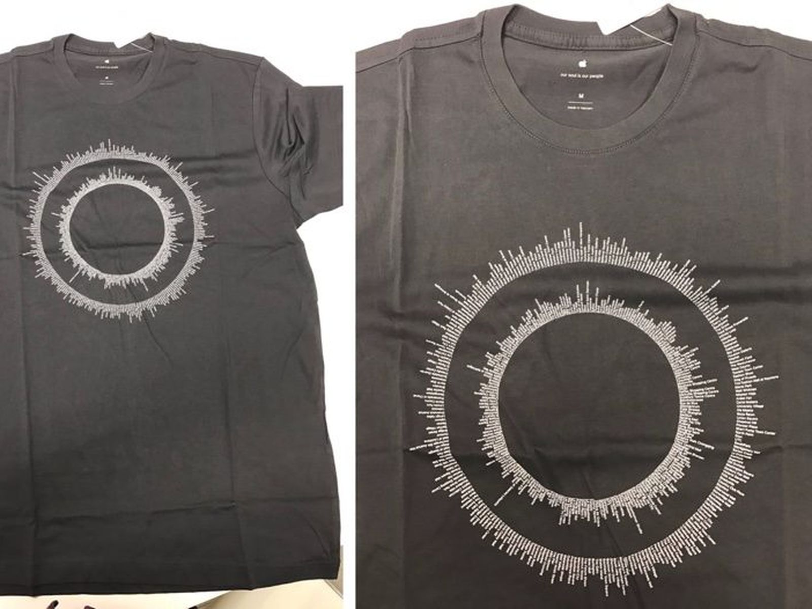 Apple Gifts Employees With T-Shirt and Printed Credo for the