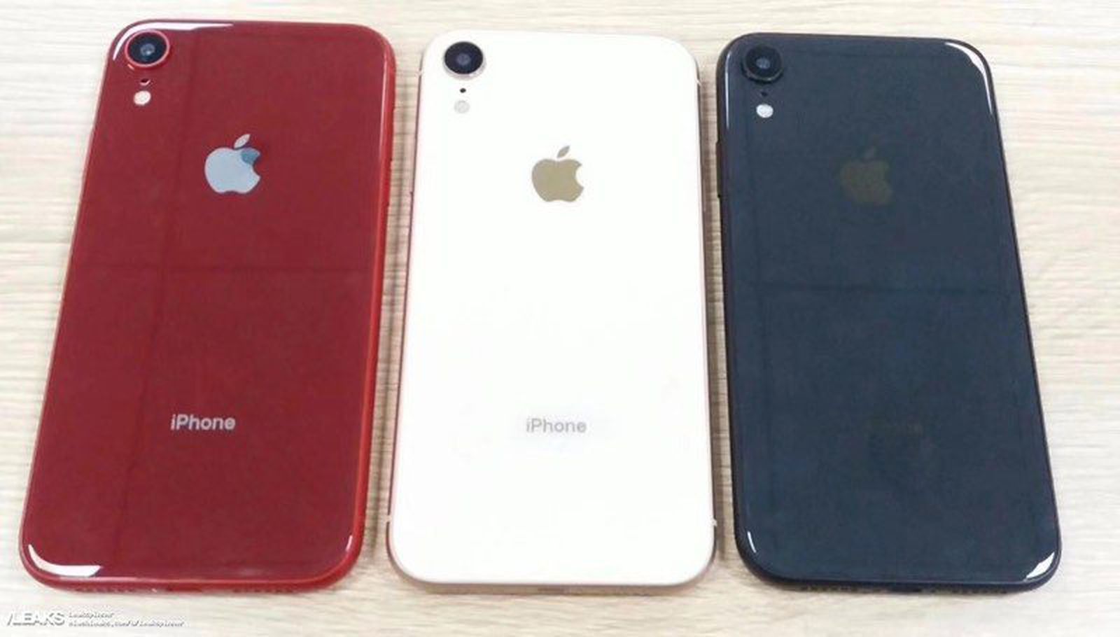 Dummy 6 1 Inch Lcd Iphone Images Reposted On Social Media As Alleged Iphone Xc Prototypes Macrumors