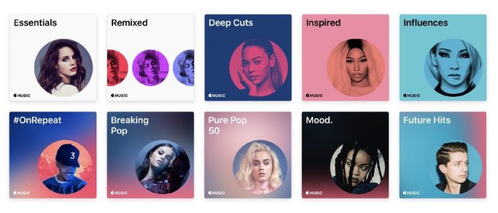 apple music color code
