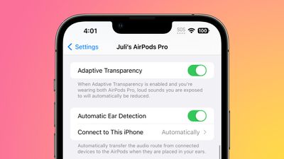 Gurman: la opción de transparencia adaptativa de iOS 16.1 para los AirPods Pro y AirPods Max originales es un error