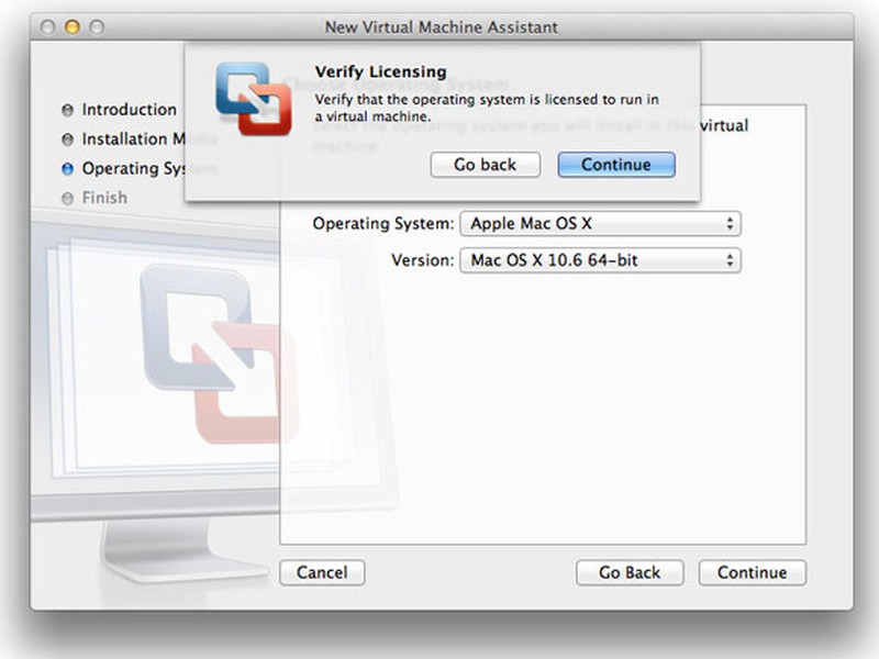 how to virtualize an apple server os