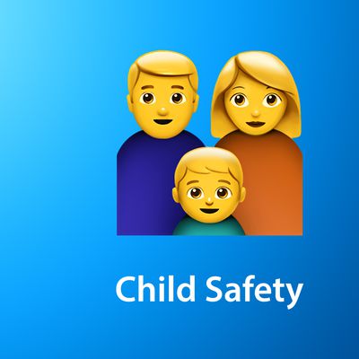 Child Safety Feature Blue