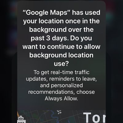 ios 13 location tracking reminder