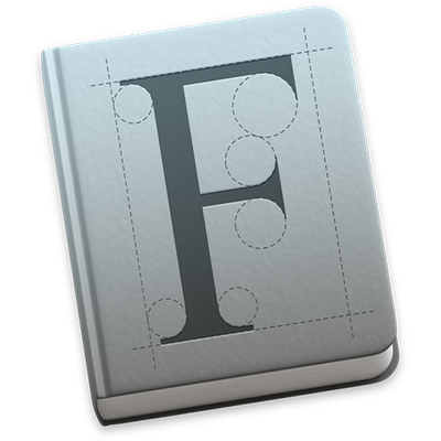 font book icon trans