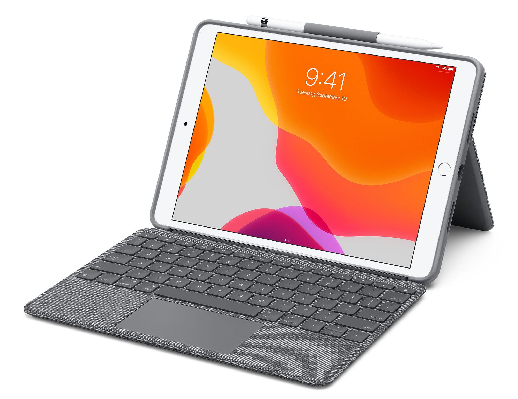 Først hærge fejre Logitech Keyboard Cases With Trackpad for 7th-Generation iPad and iPad Air  Now Available - MacRumors