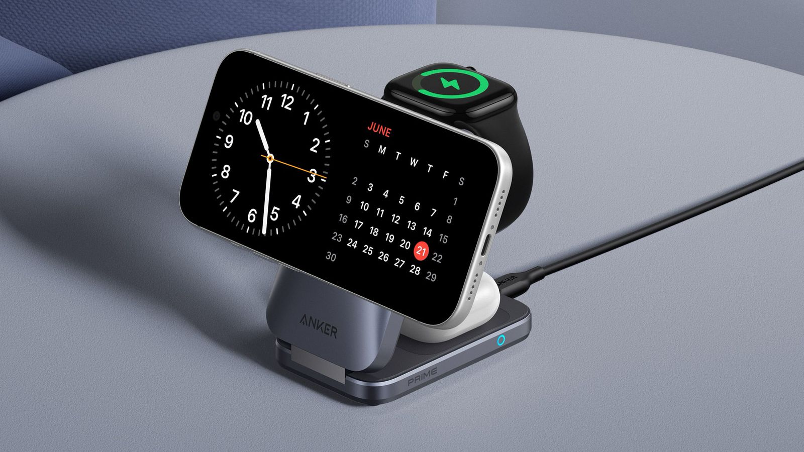 macrumors.com - Juli Clover - Anker's New 3-in-1 MagSafe Charger With 25W Qi2.2 Fast Charging is Now Available for $120