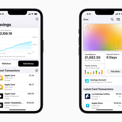 Apple Card Savings Account