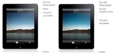 iPad's 'Mute' Switch Replaced With Screen Rotation Lock - MacRumors
