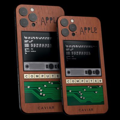 caviar apple iphone 12 pro max steve jobs and steve wozniak apple 1 edition 001