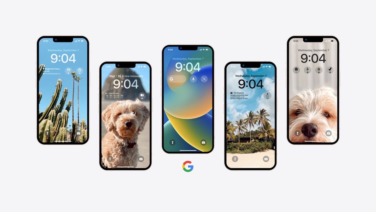 Google Previews New iOS 16 Lock Screen Widgets for Gmail, Chrome, and More