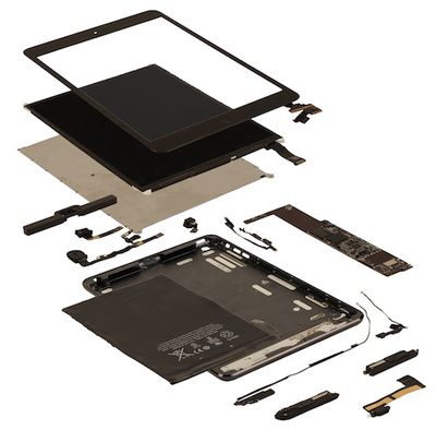 ipad mini exploded view