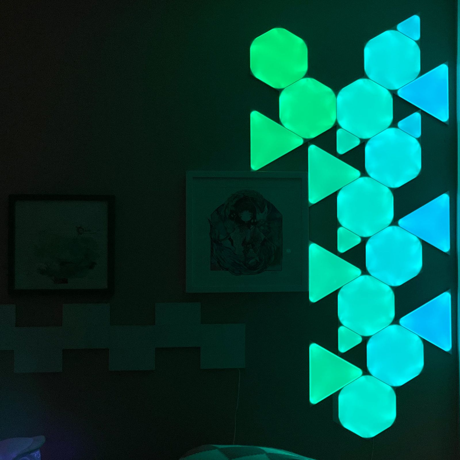 Nanoleaf Shapes Triangles and Mini Triangles Review - MacRumors