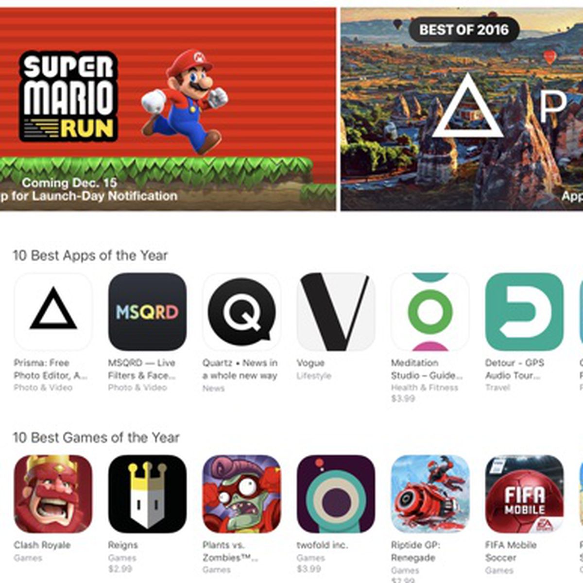 Google Play Store top apps, games for 2016 revealed: Prisma is