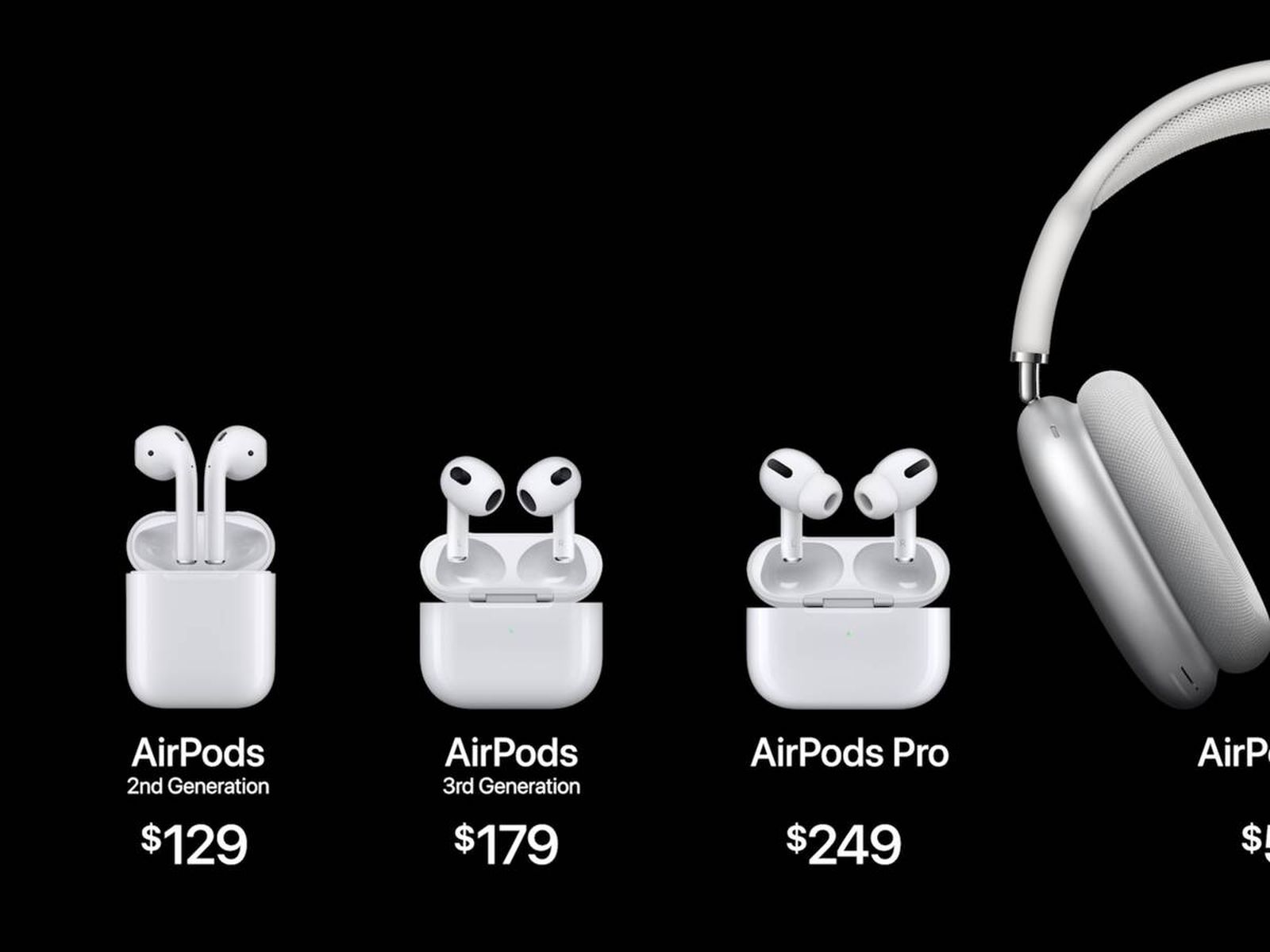 AirPods 3 Available to Order Today for $179 and Launch October 26