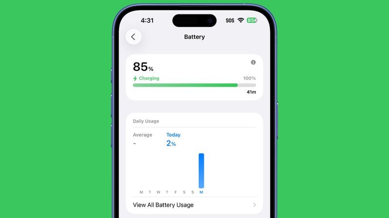 Το iOS 26 σας ενημερώνει για το πόσο χρόνο θα χρειαστεί η μπαταρία σας για να φορτίσει Το iOS 26 σας ενημερώνει για το πόσο χρόνο θα χρειαστεί η μπαταρία σας για να φορτίσει