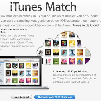 itunes match nl