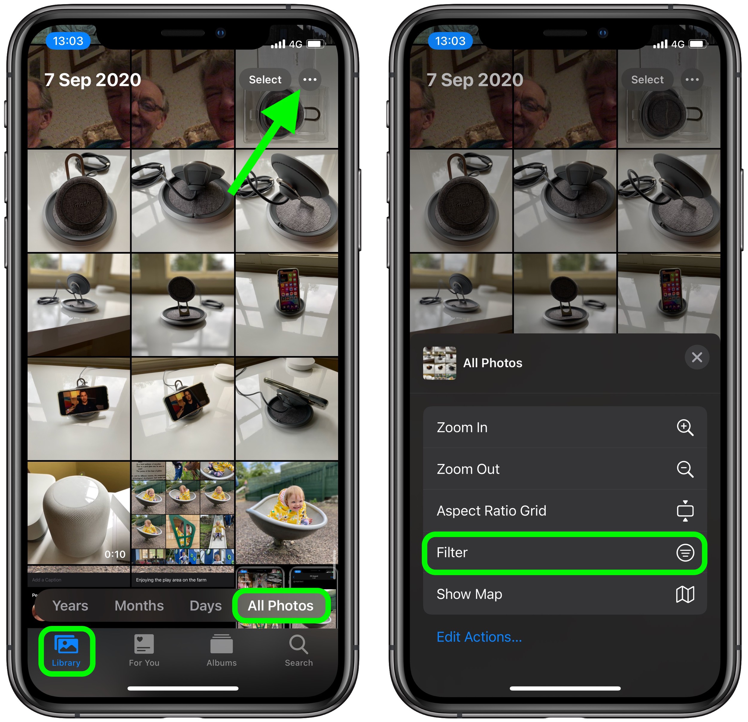 iOS 14 How to Filter Images in Your Photo Library on iPhone and iPad