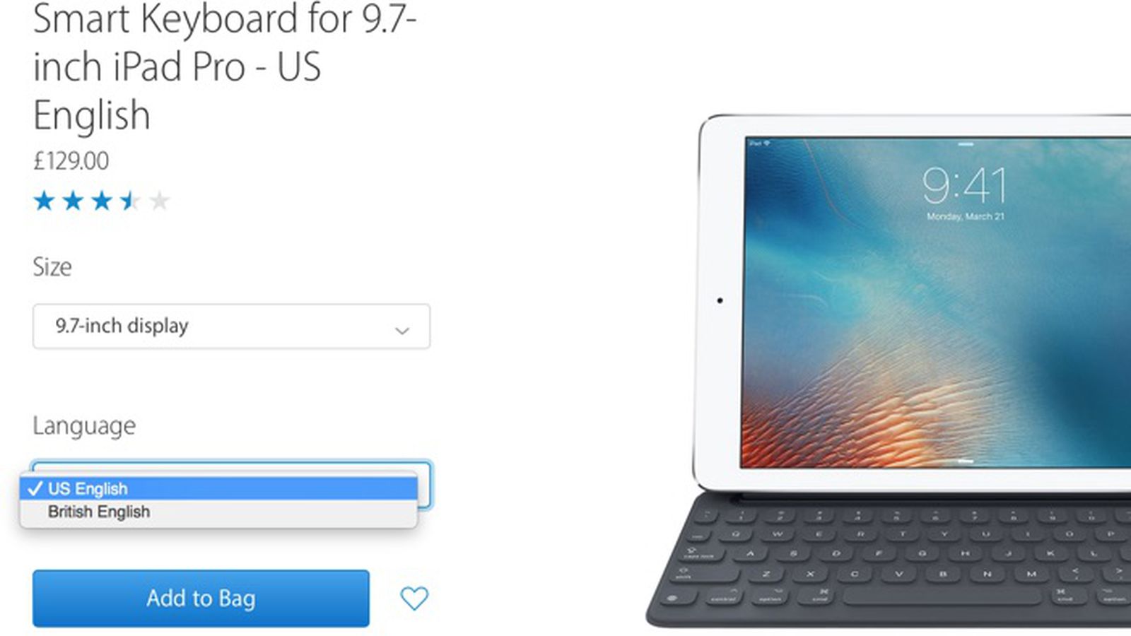 Apple Debuts International Smart Keyboards for 9.7 and .9 Inch