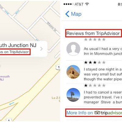 apple maps tripadvisor