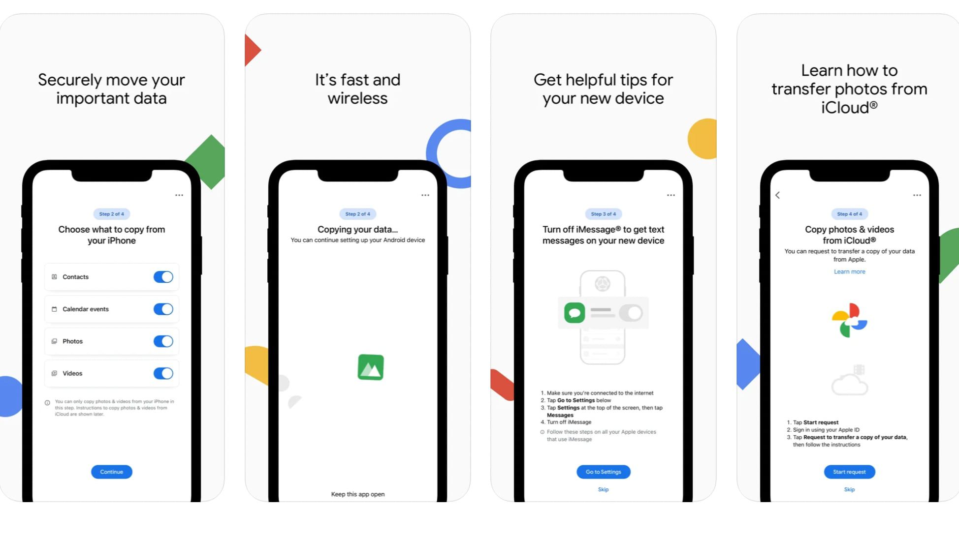 Google lança aplicativo iOS ‘Transfer to Android’ para atrair usuários do iPhone