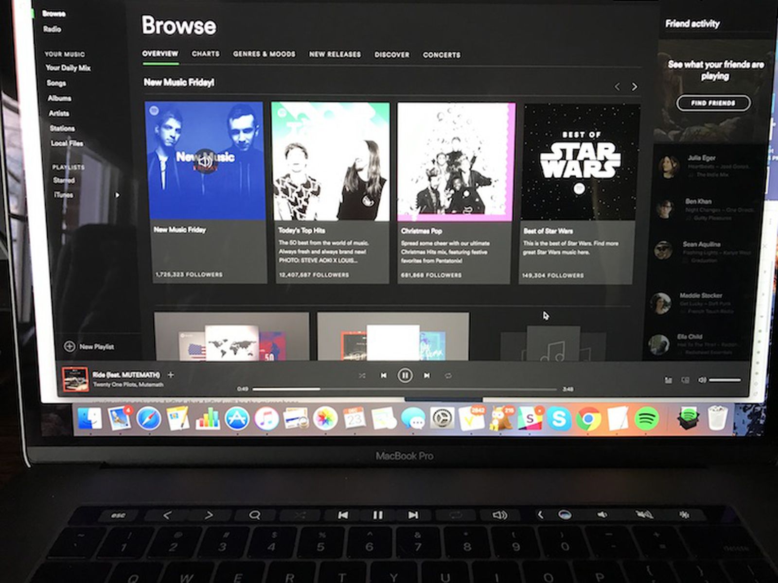 spotify for mac doesn