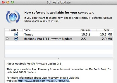 Macbook efi firmware update 1.4