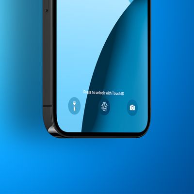 under display touch id