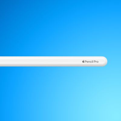 apple pencil pro blue