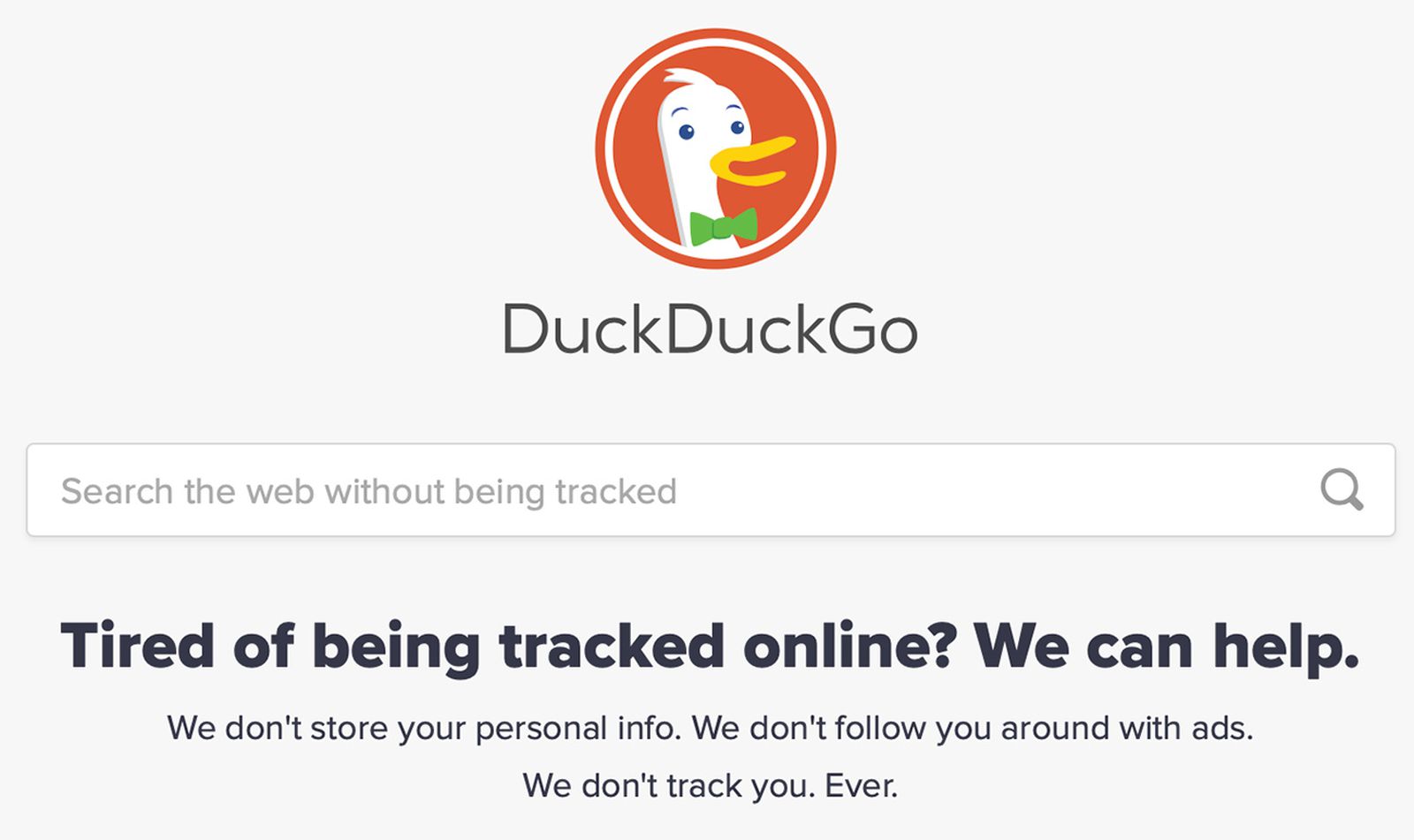 is there a duckduckgo web browser